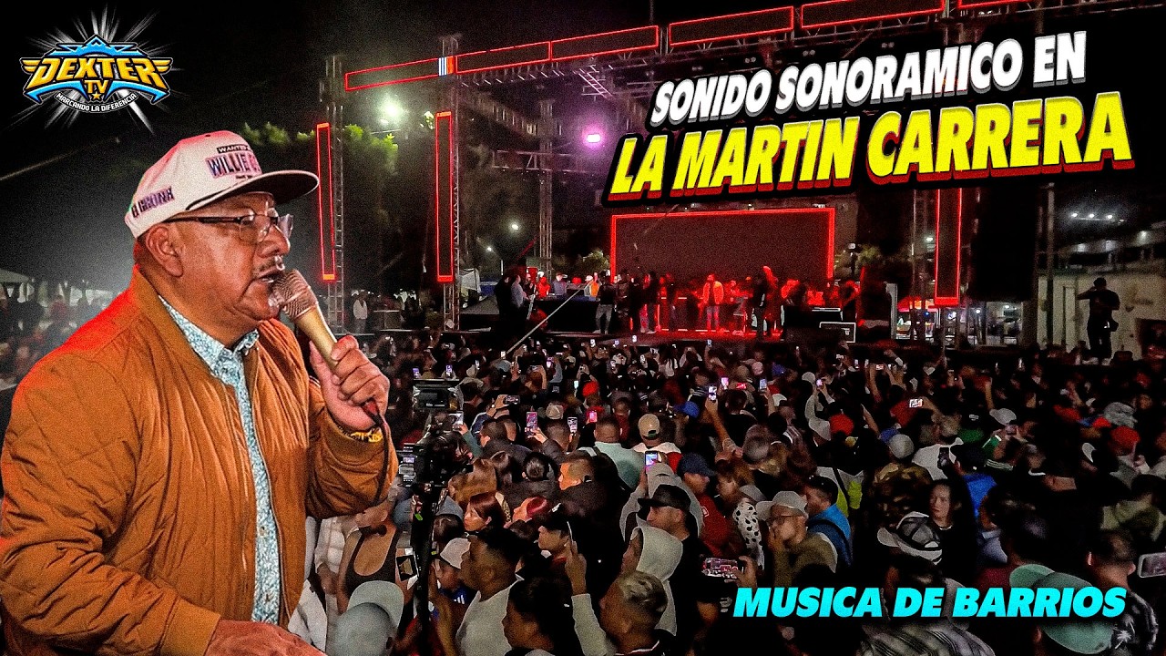 🎧 Sonido Sonoramico Prendió el Baile en la Martín Carrera 2026 ¡PURA MUSICA DE BARRIOS!