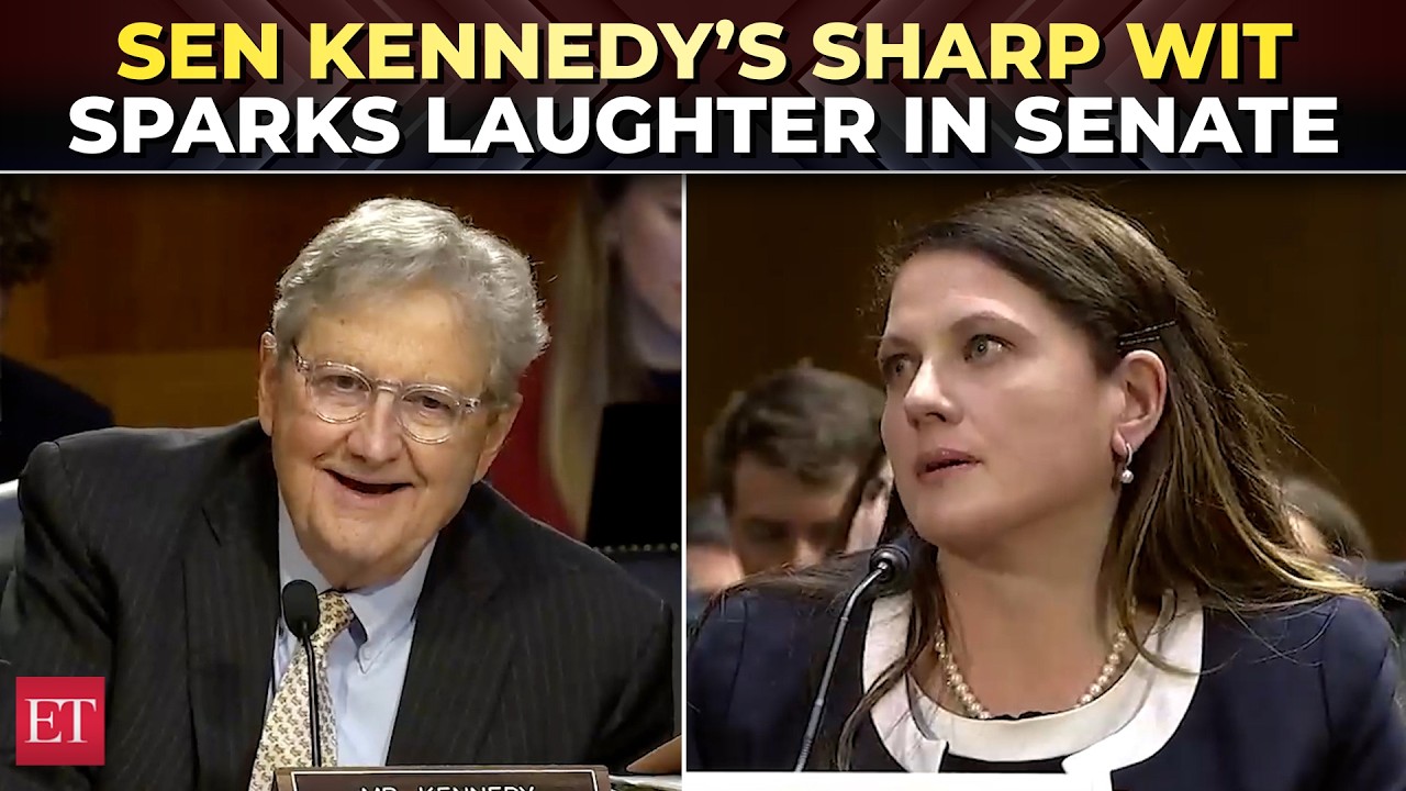 'You exactly look like my second wife&hellip;': Sen Kennedy's witty moment at judicial nominee hearing