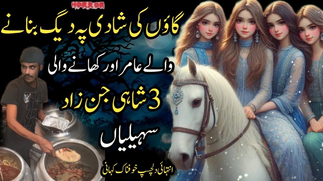 Gaon Ki Shadi Pe Daig Bnaney Walay Amir Aur Khaney Wali 3 Shahi Jinzzad Saheliyan