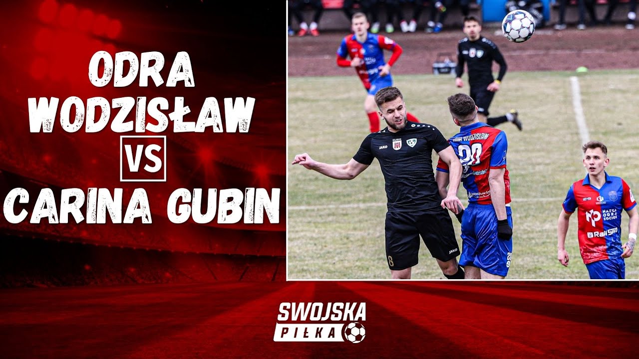 3 LIGA: ODRA WODZISŁAW 🆚️ CARINA GUBIN (BRAMKI)