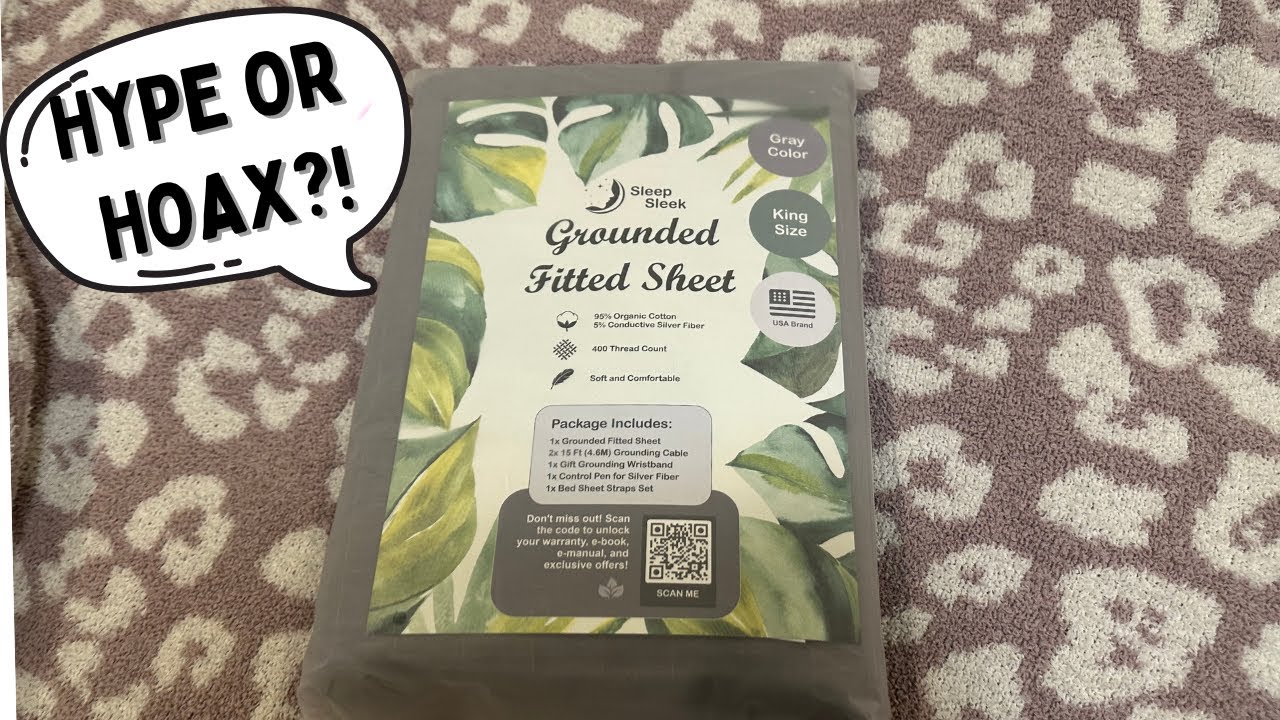 Grounding Sheets - King Size Deep Pocket Earthing Sheets with Grounding Cord Review