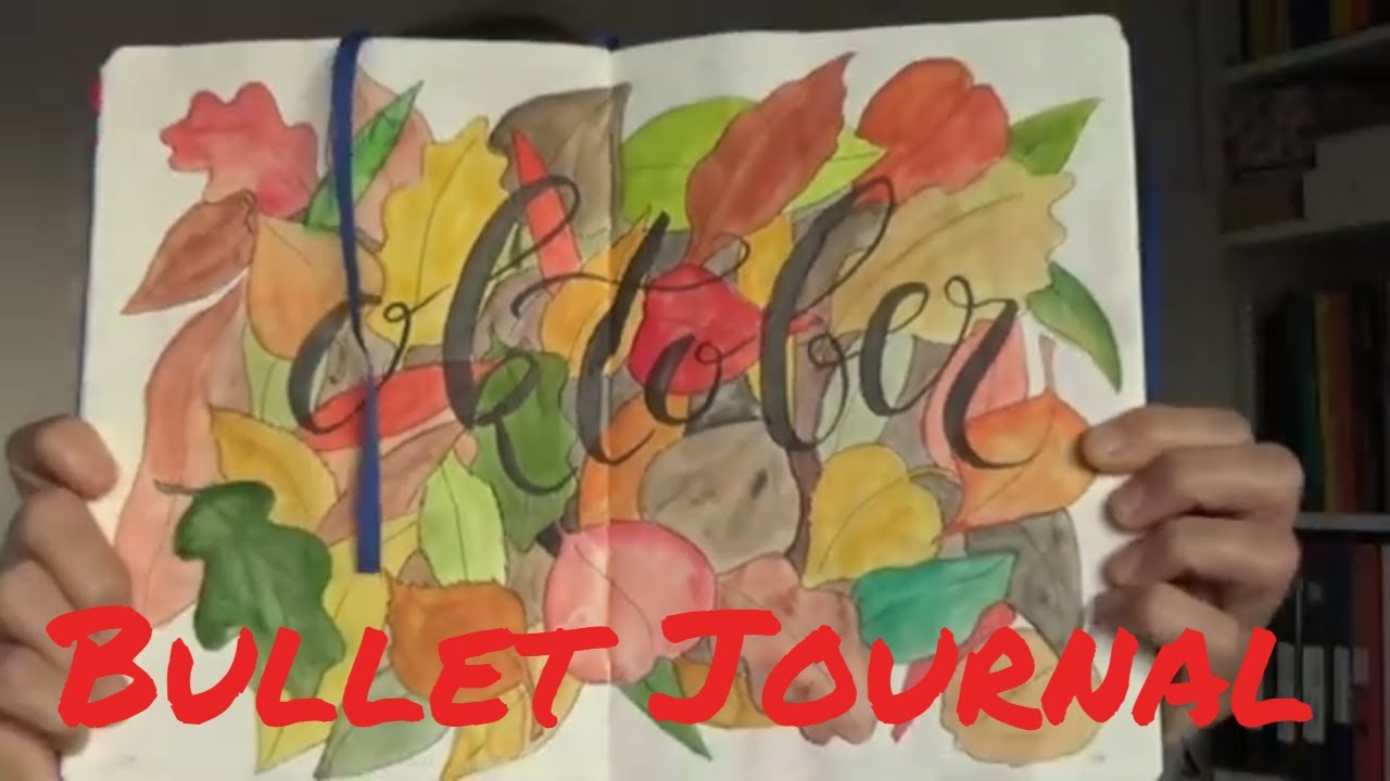 Fall Bullet Journal - October Bujo