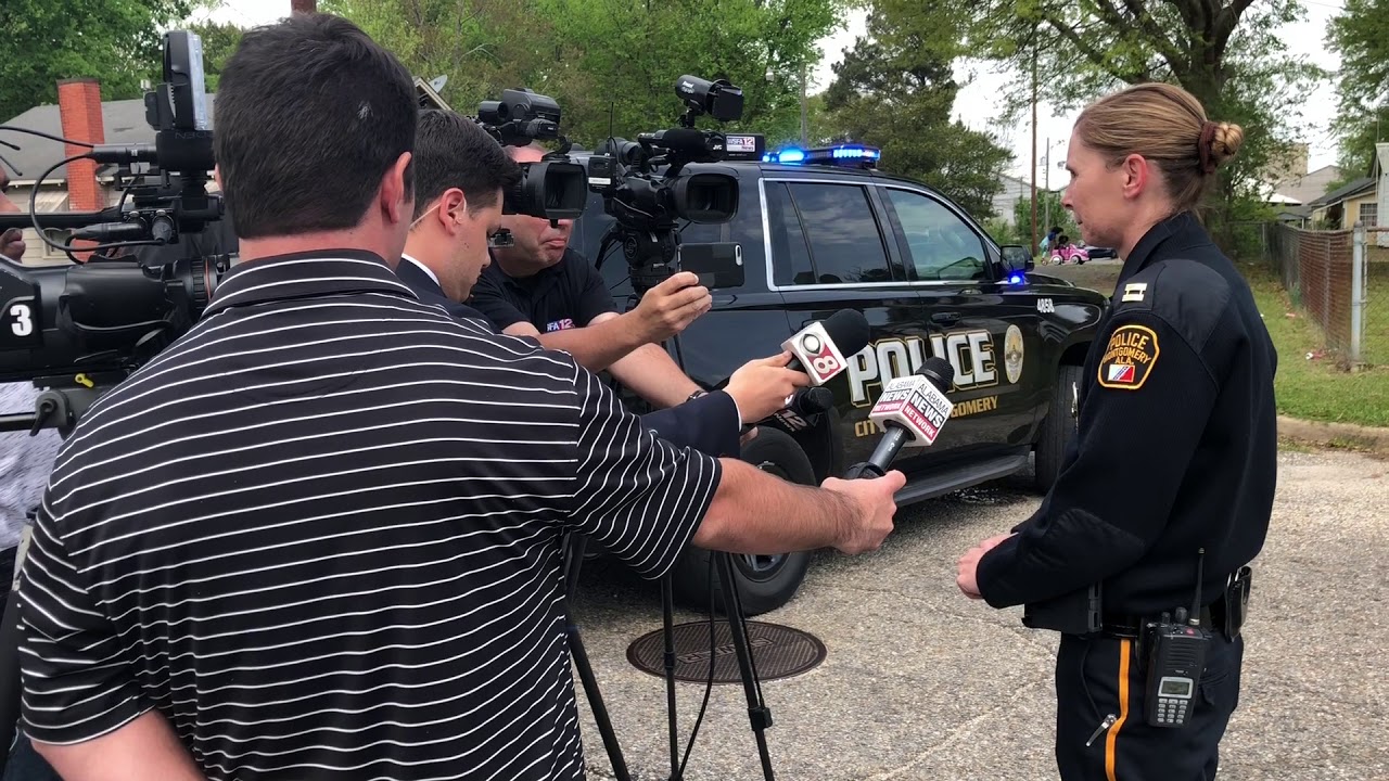 Press Conference / March, 27, 2018 / Montgomery Police Department