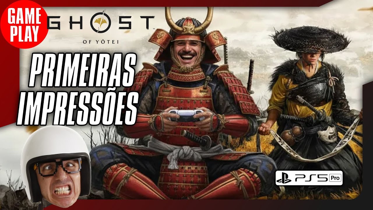 🎮🚨AO VIVO - PRIMEIRAS IMPRESSÕES EM Ghost of Yōtei #ghostofyotei
