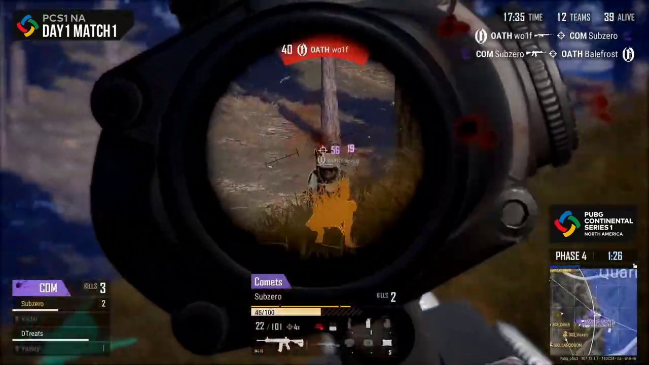 Oath Gaming PUBG PCS 1- Week 1, Day 1 Highlights