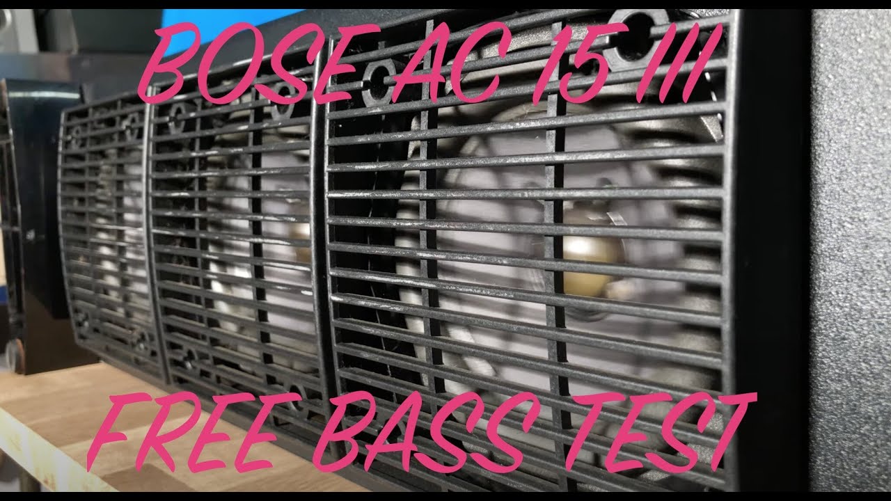 BOSE ACOUSTIMASS 15 SUBWOOFER | 400W OF PURE FREE BASS TEST