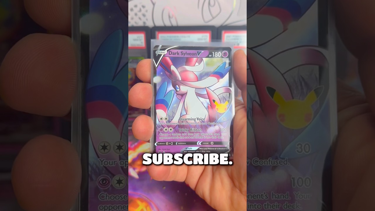 Subscribe for dark sylveon!! #pokemon #pokemonchannel #charizard #pikachu #pokemontcg #pokemoncards