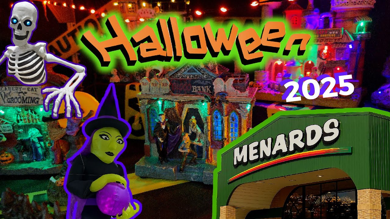 Хэллоуин в Menards 🎃 Приготовьтесь к жутко-жуткому Хэллоуину 👻