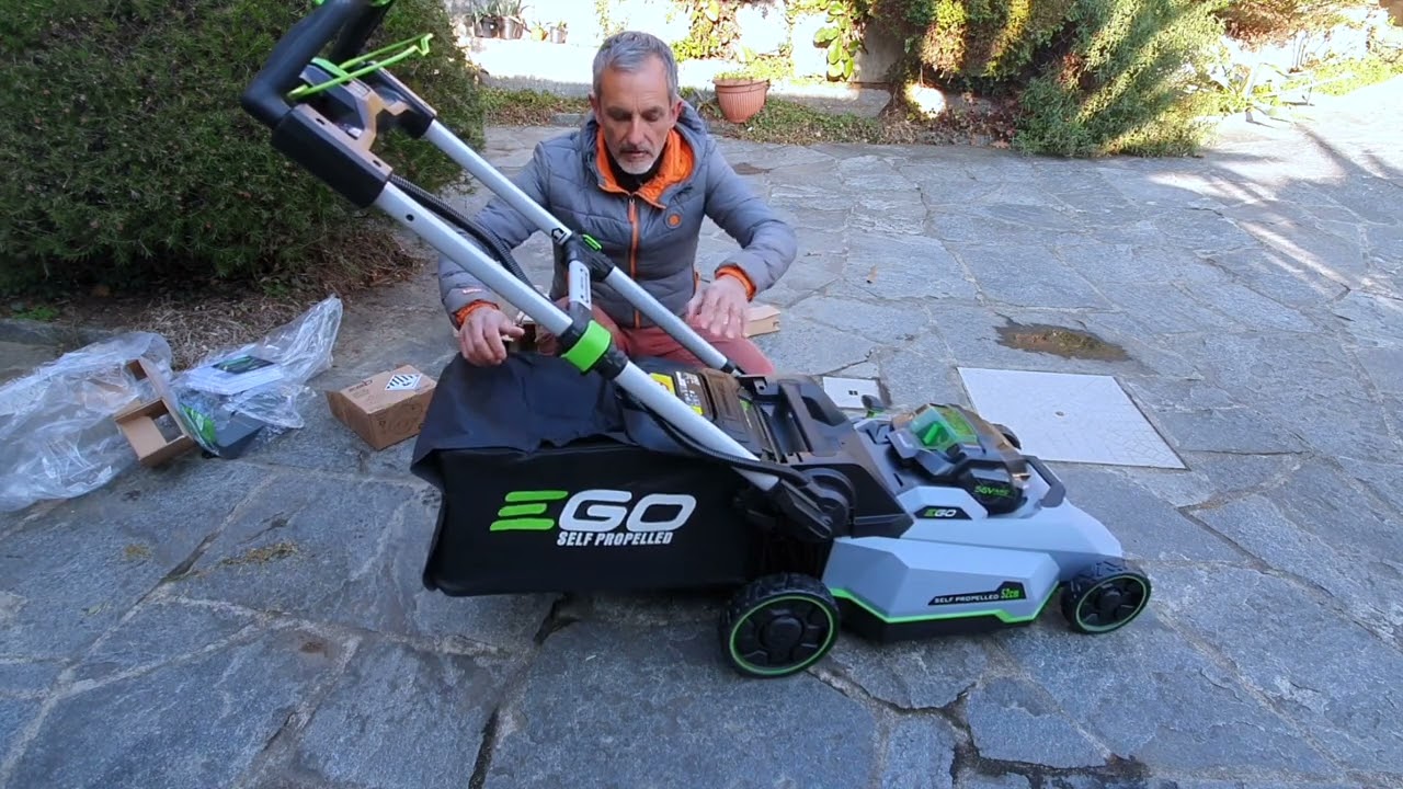 EGO POWER RASAERBA SEMOVENTE da  52 cm POTENTE E AFFIDABILE