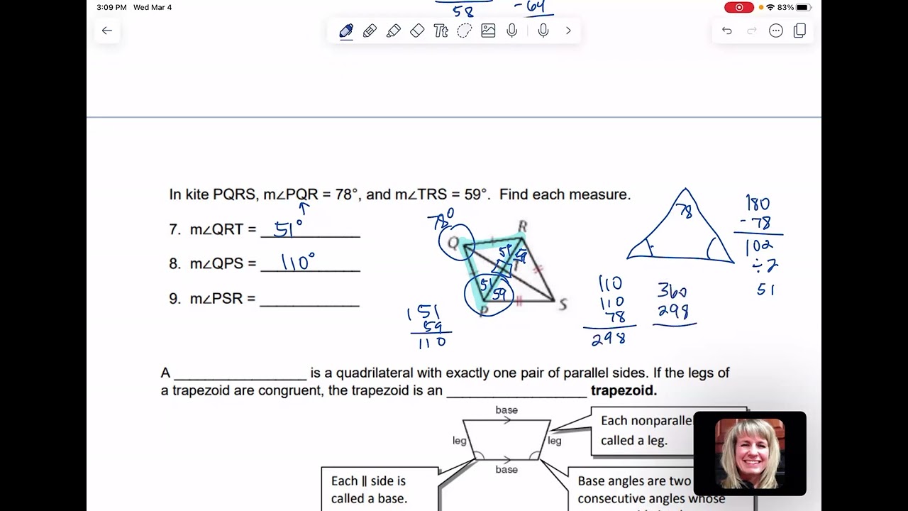 Kites and Trapezoids