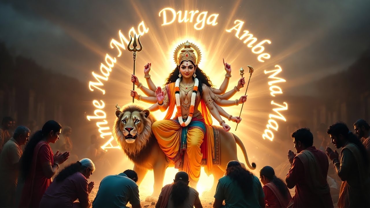 जय अम्बे गौरी 🌺 | माँ दुर्गा भजन | Navratri Song | Powerful Devi Bhajan | @Harekrishna-506 