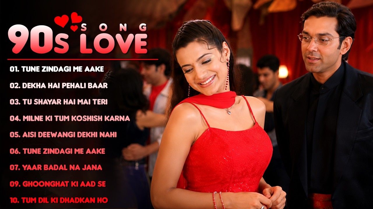 90&rsquo;S Old Hindi Songs💚 90s Love Song💘Udit Narayan, Alka Yagnik, Kumar Sanu, Sonu Nigam