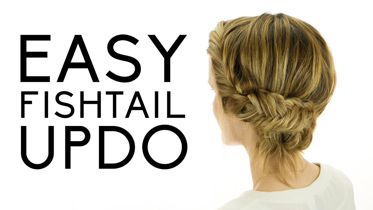 Easy Fishtail Updo