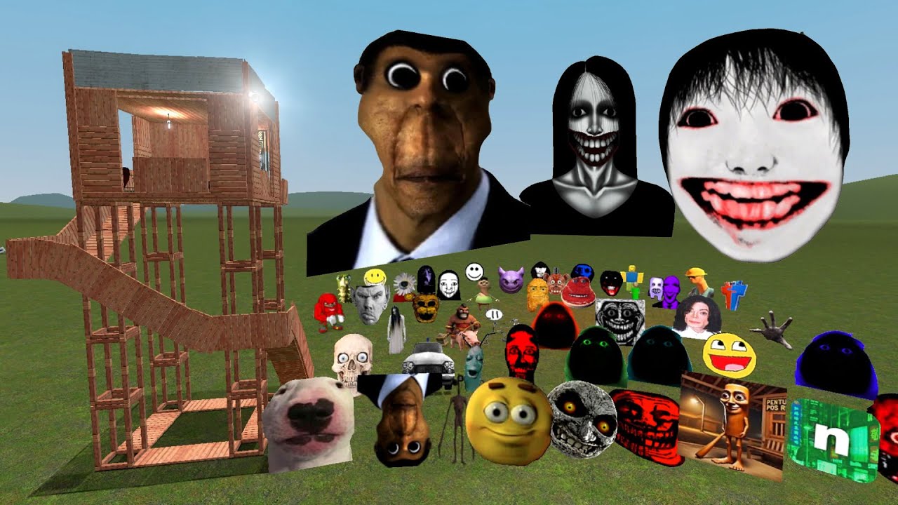 Too Much Nextbot And Nico's Nextbots Vs Towers In Garry's Mod