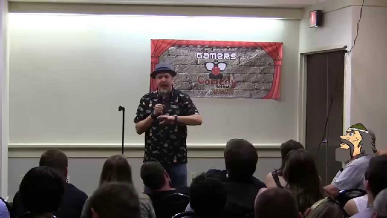 Dylan Roahrig in the Gamers of Comedy Show at Gen Con 2015