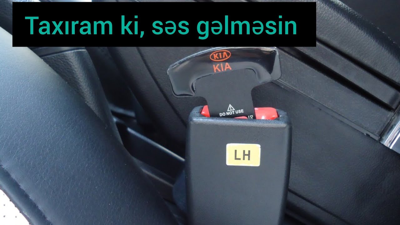 Təhlükəsizlik kəməri yerinə "obmanka" taxanlar üçün. Gənc sürücülərə. Toğrul usta avtodiaqnostika