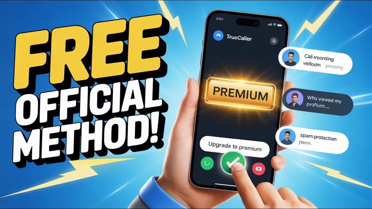 Truecaller Premium Free में कैसे लें? (100% Official Method) | Truecaller Invite Feature