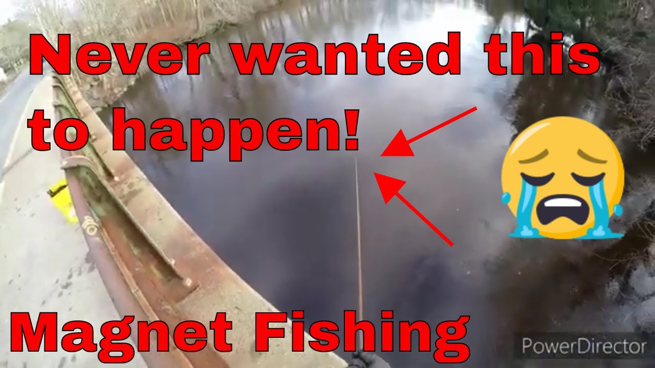 What Crazy Tragic day for me while magnet fishing!