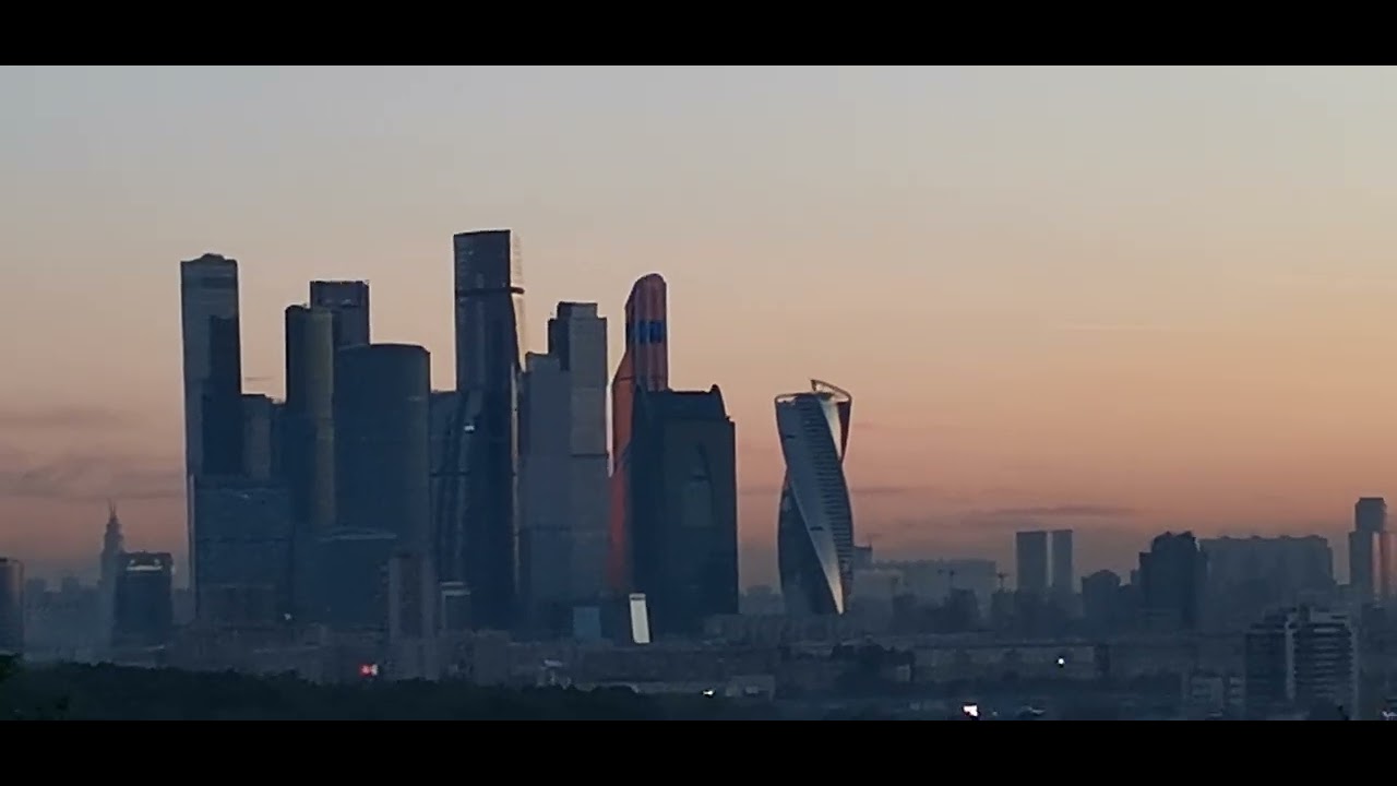 Moscow ,  view from Vorobyovy Gory