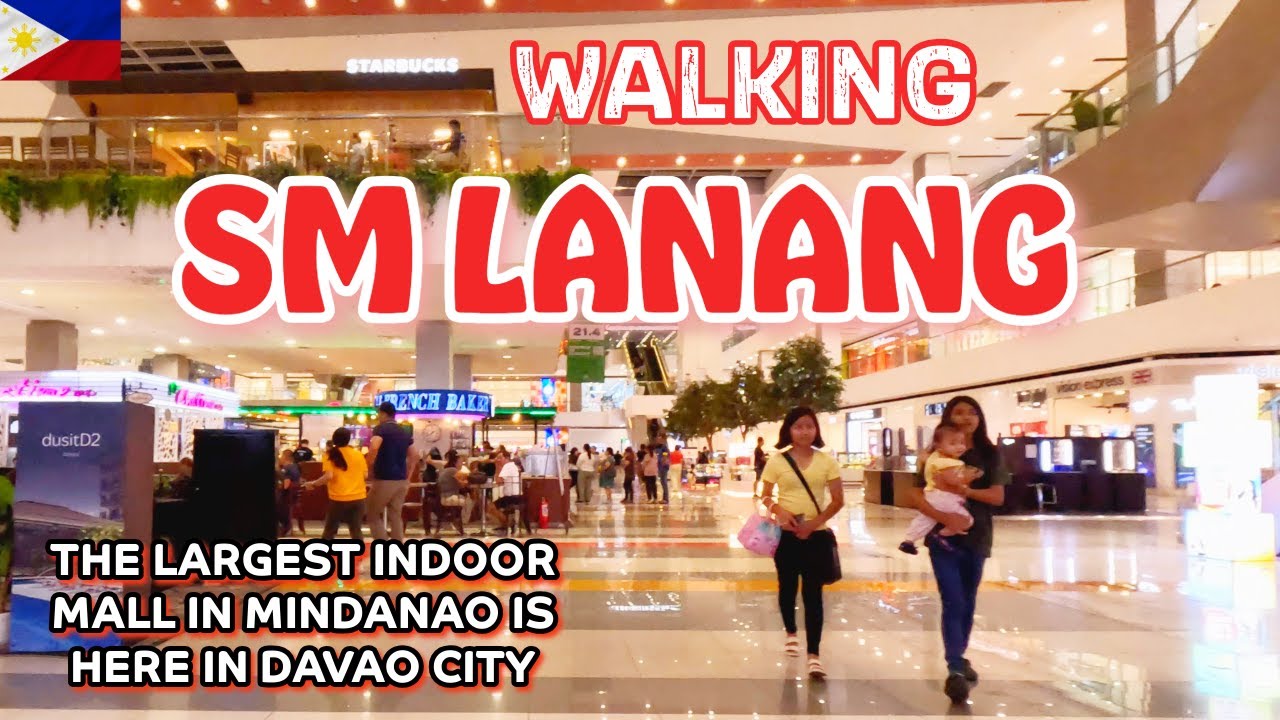WALKING SM LANANG || THE LARGEST MALL IN DAVAO AND MINDANAO PHILIPPINES || WALKING TOUR