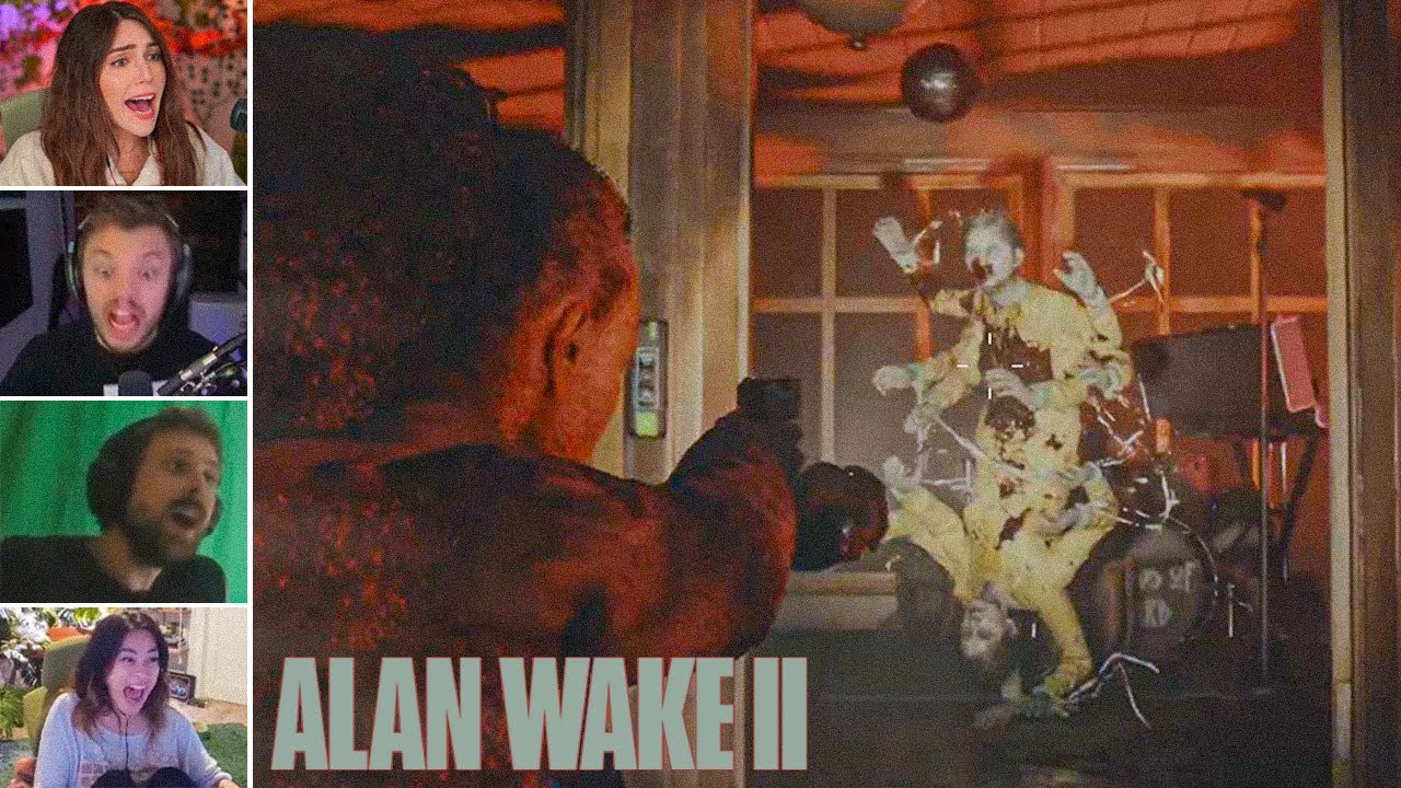 Alan Wake II, Top Twitch Jumpscares Compilation Part 2 (Horror Games)