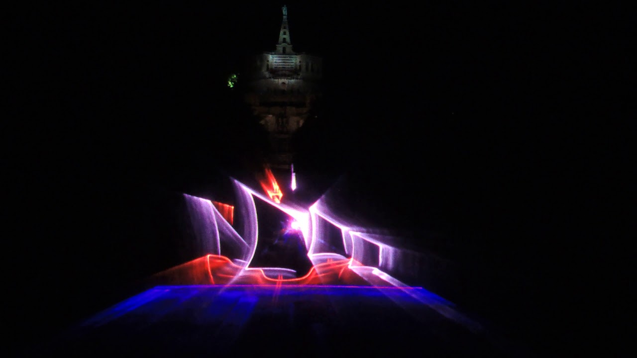 Beleuchtete Wasserspiele Kassel 2019
