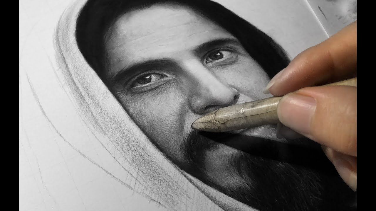 How To draw Realistic Skin  and Pores - DP Truong