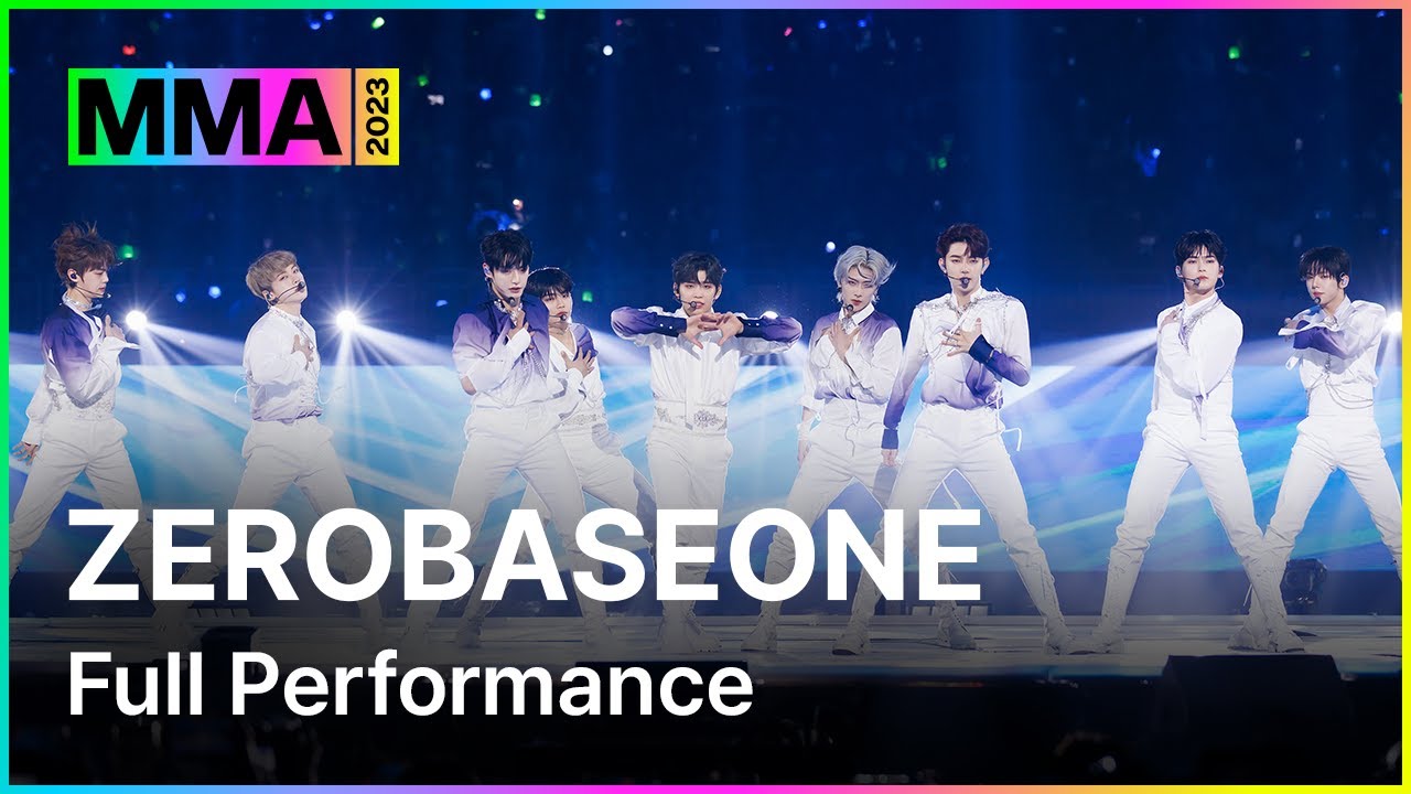 [MMA2023] ZEROBASEONE (제로베이스원) - FULL Performance | #InBloom #CRUSH #MMA2023