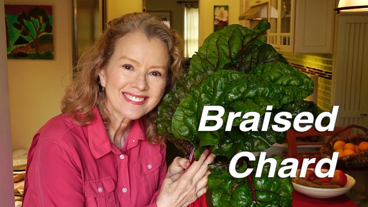 Braised Chard Southern Style | Cooking from the Garden | Vlog