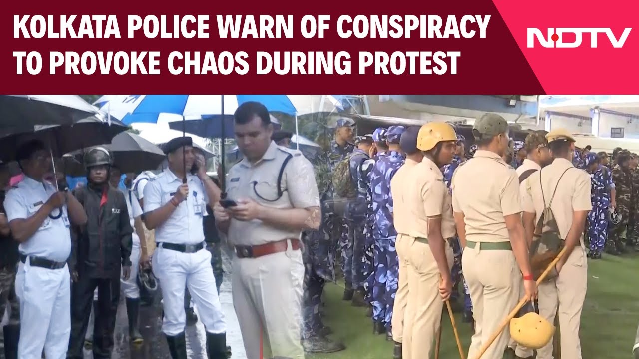 Kolkata Protest Latest | Bengal Police Claim Protest Organiser Met Political Leader At 5-Star Hotel