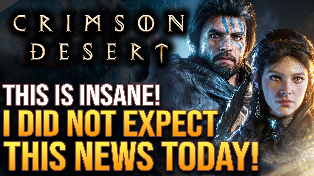 Crimson Desert - I Did NOT Expect This News Today!  This is INCREDIBLE!
