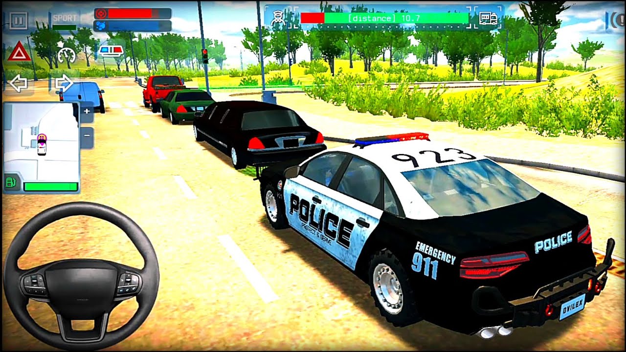 High Speed Police Job in Rome 🇮🇹🚓 | Police Cop Simulator 2022 | Android Mobile Gameplay