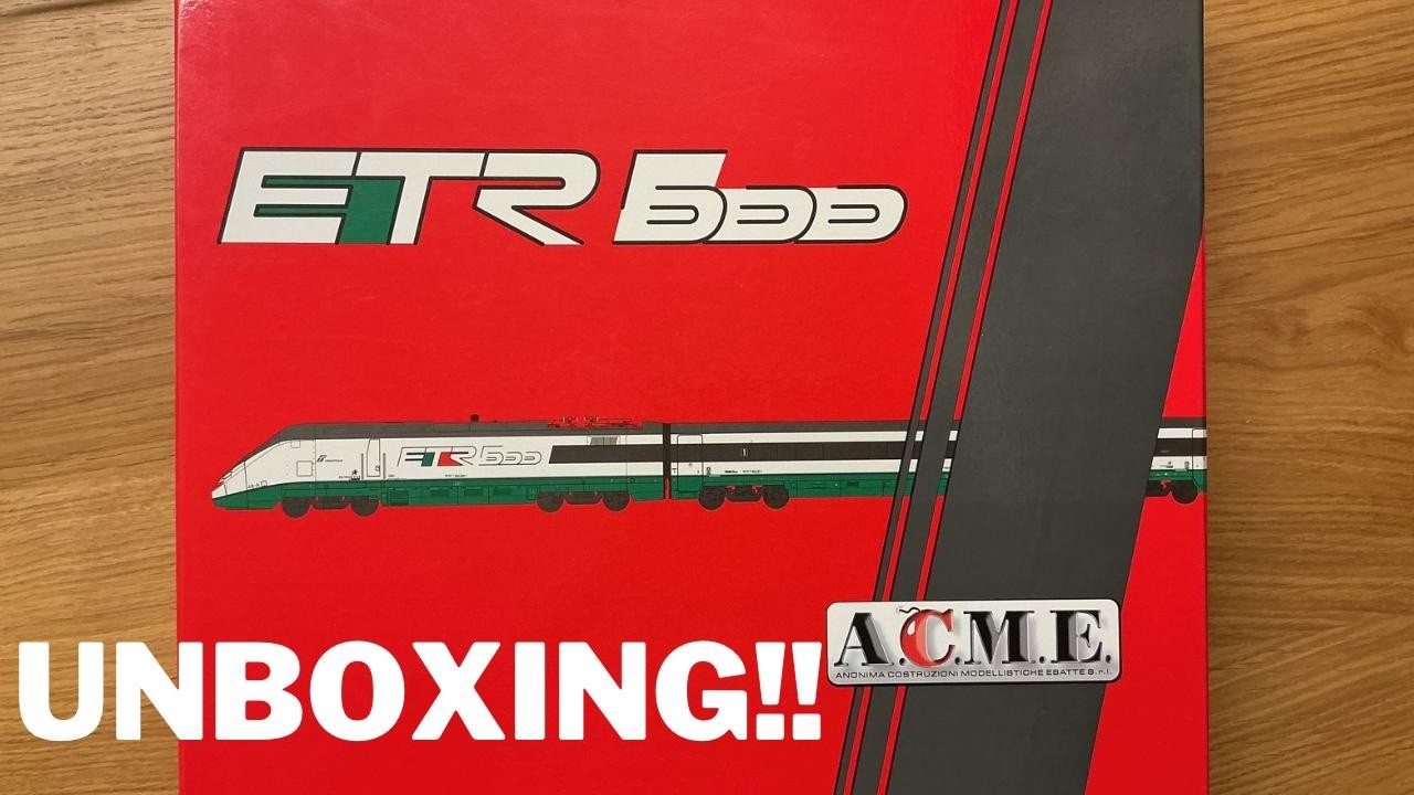 Unboxing ETR 500 della Acme