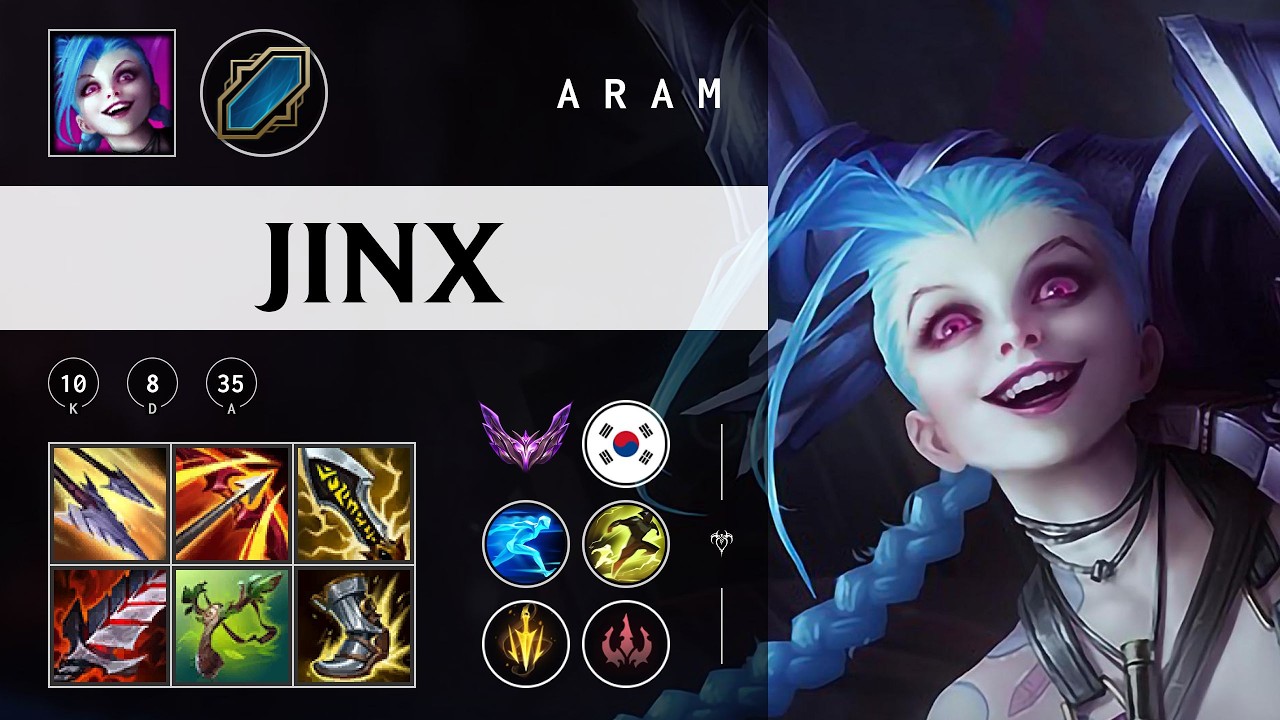 Jinx ARAM - KR Master Patch 26.04