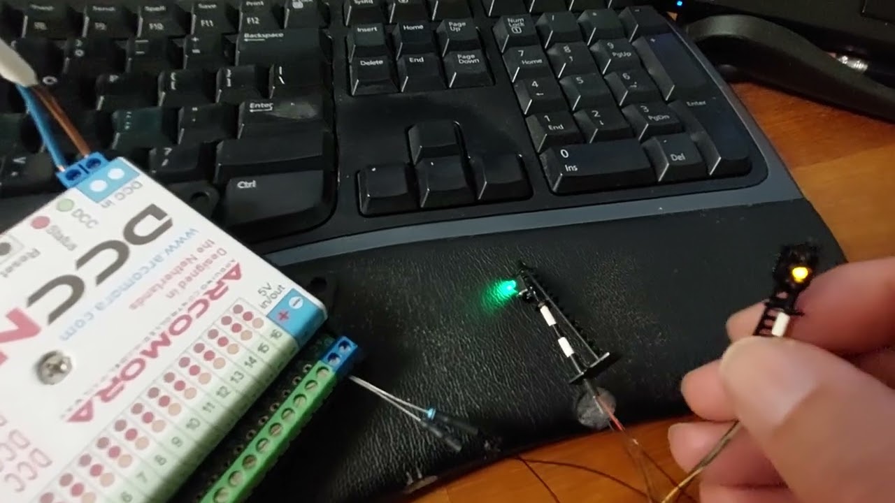 Test seinen met iTrain en Arcomora Arsigdec