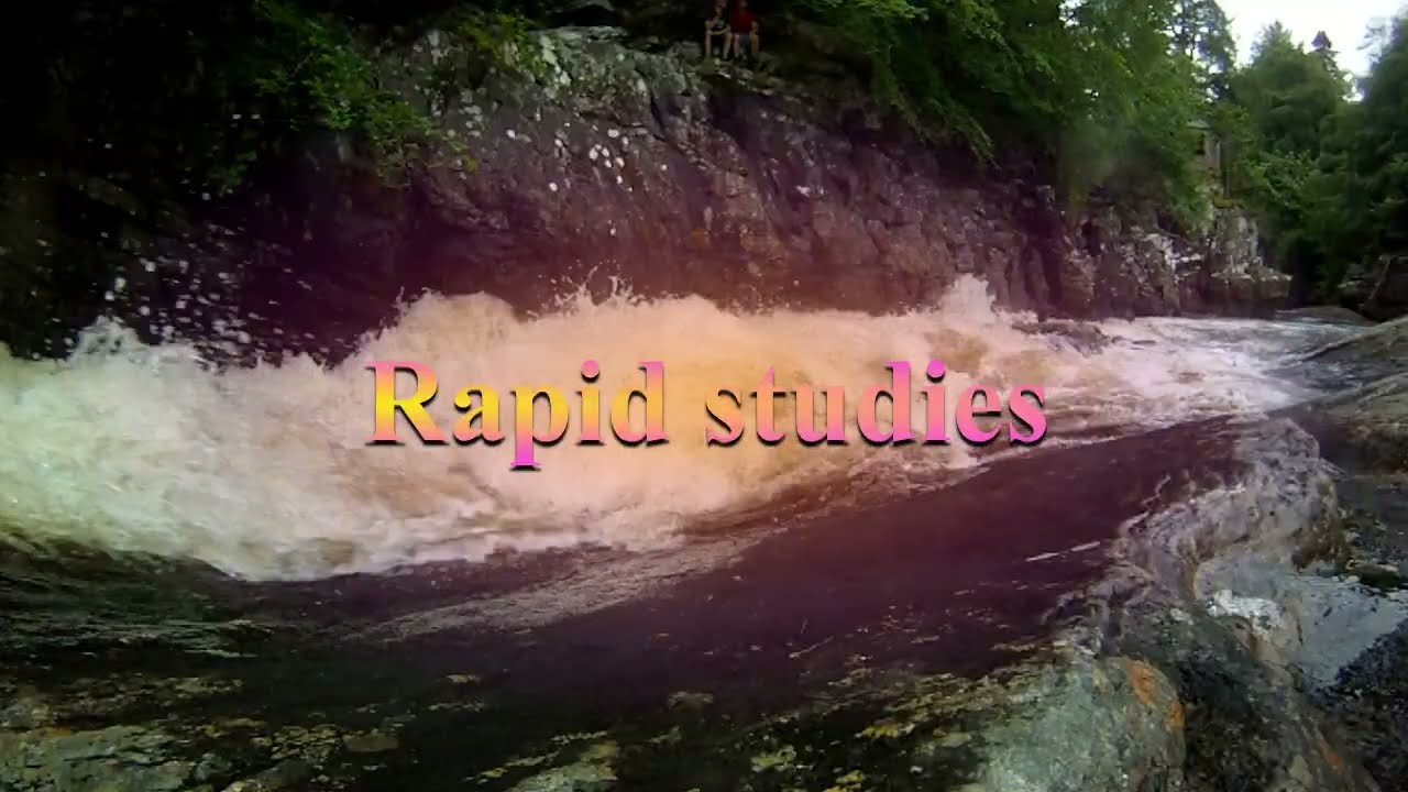 Rapid studies: the falls on the lower Moriston