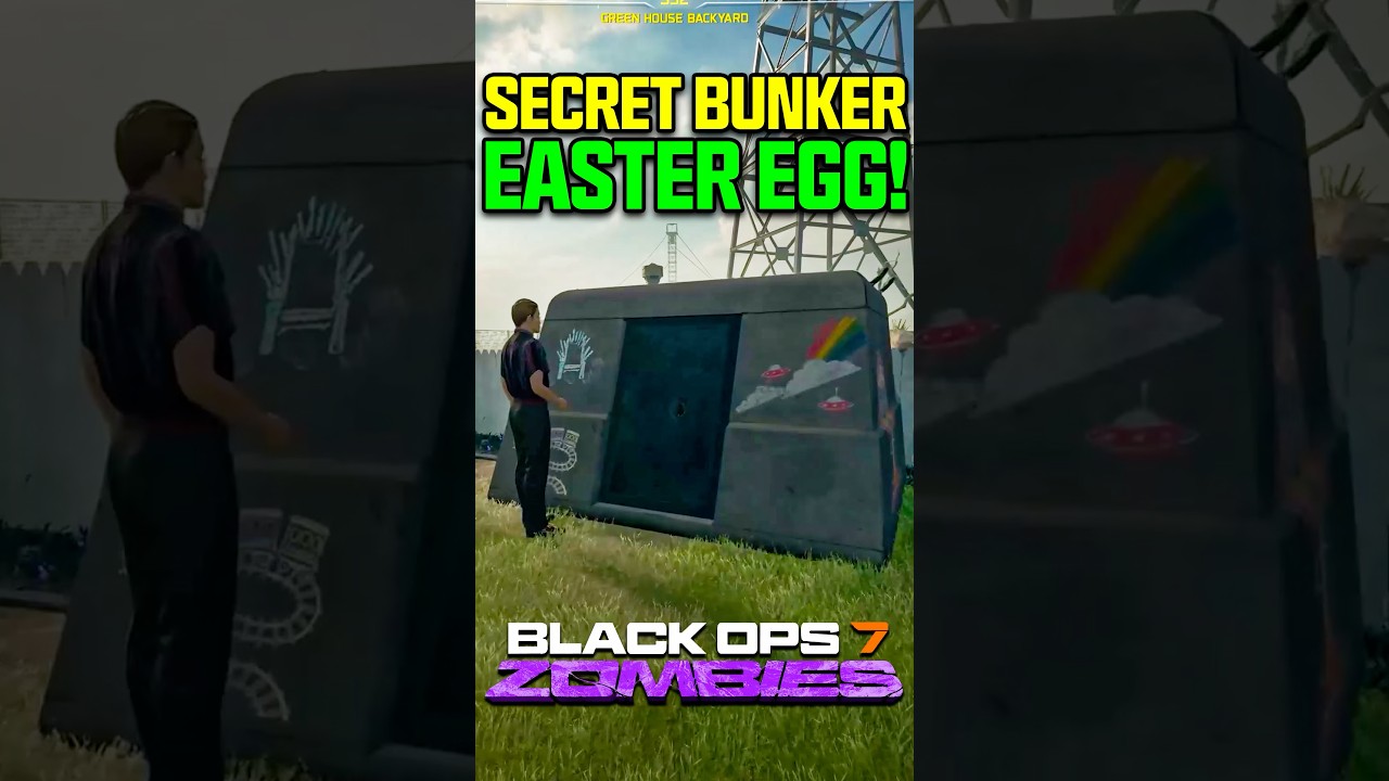 Как найти пасхалку &laquo;Секретный бункер&raquo; на карте Paradox Junction! (Black Ops 7 Zombies)