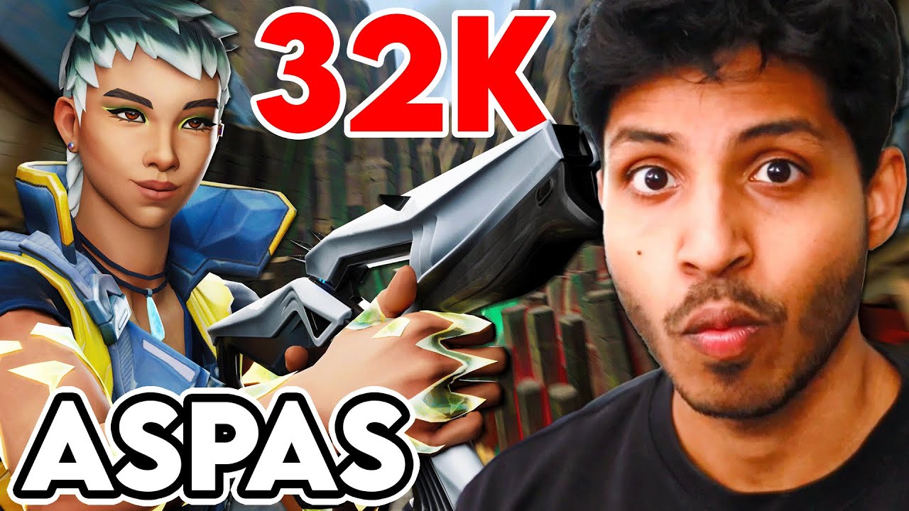 Aspas sort 32 kills sur Waylay en Radiant !