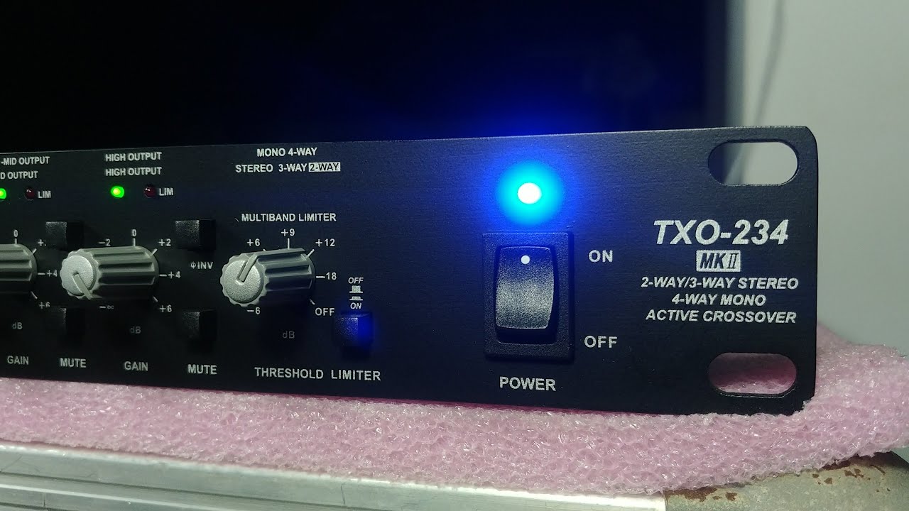 【AVEM 】Topp Pro TXO-234 MKII Active Analog Crossover