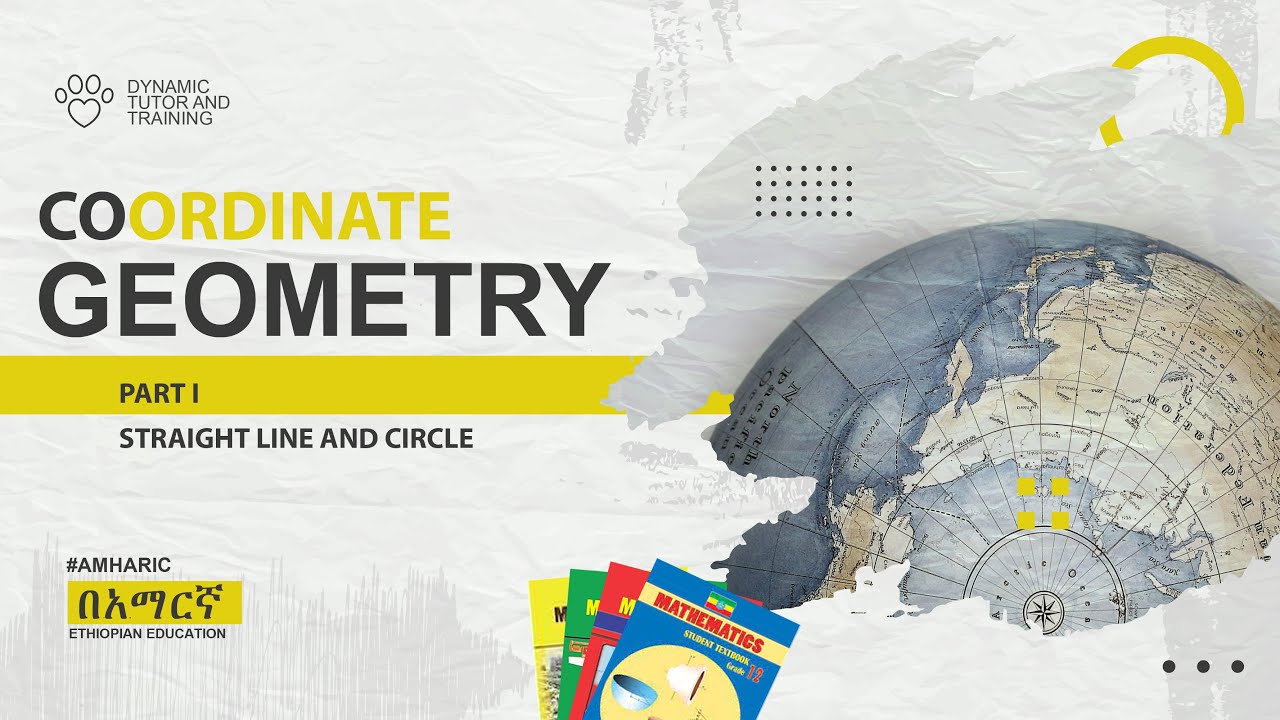 Math Coordinate Geometry part 1 | Ethiopian Education - Amharic