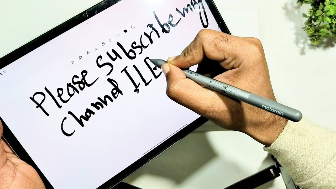 Moto Pad 60 Neo Stylus Pen ✍️ Features- Notes, Drawing & Study🔥Full Details