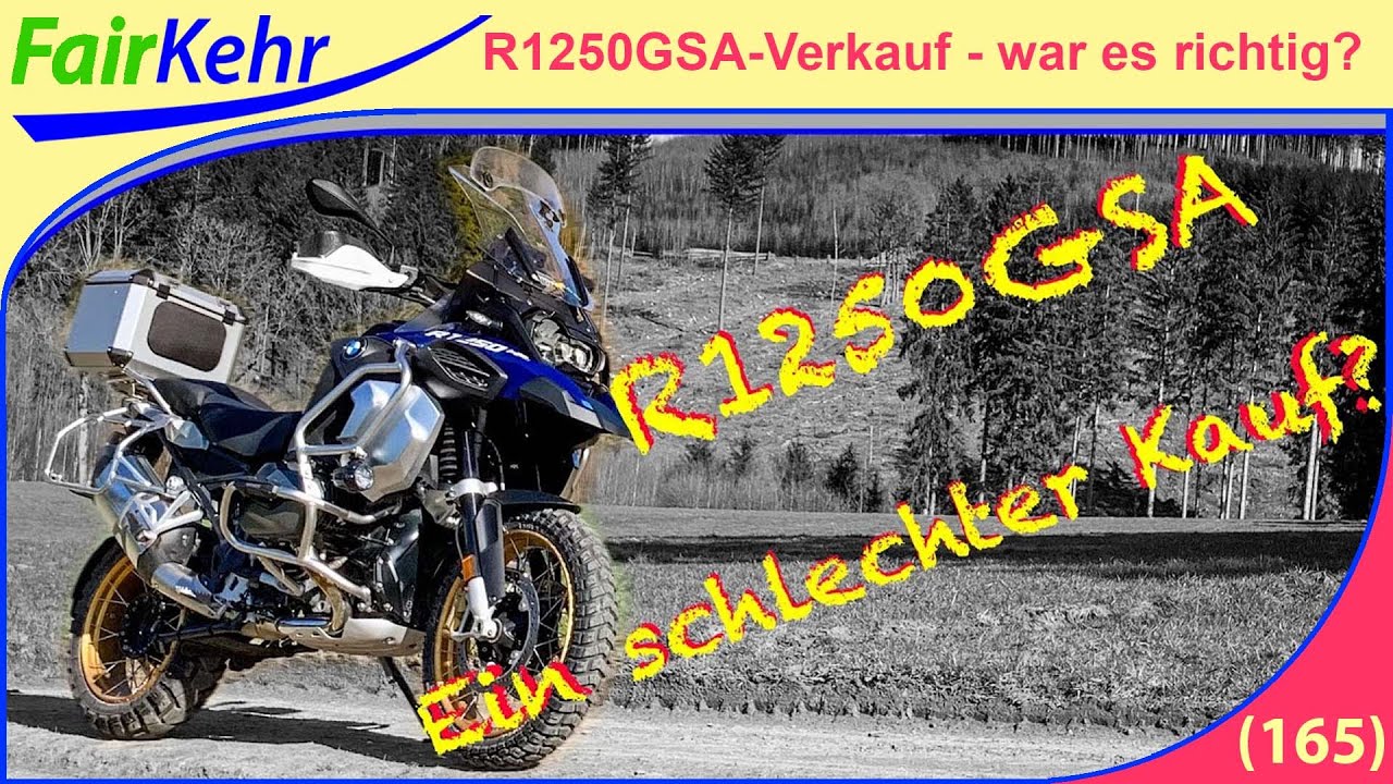 Ein Fehler?  BMW R 1250 GS Adventure - Fazit nach 1 Jahr | 165