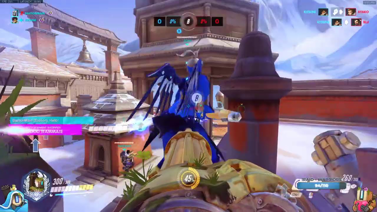 ONE TRICK BASTION -TheBasti0nMain! OVERWATCH GAMEPLAY SEASON 25 TOP 500