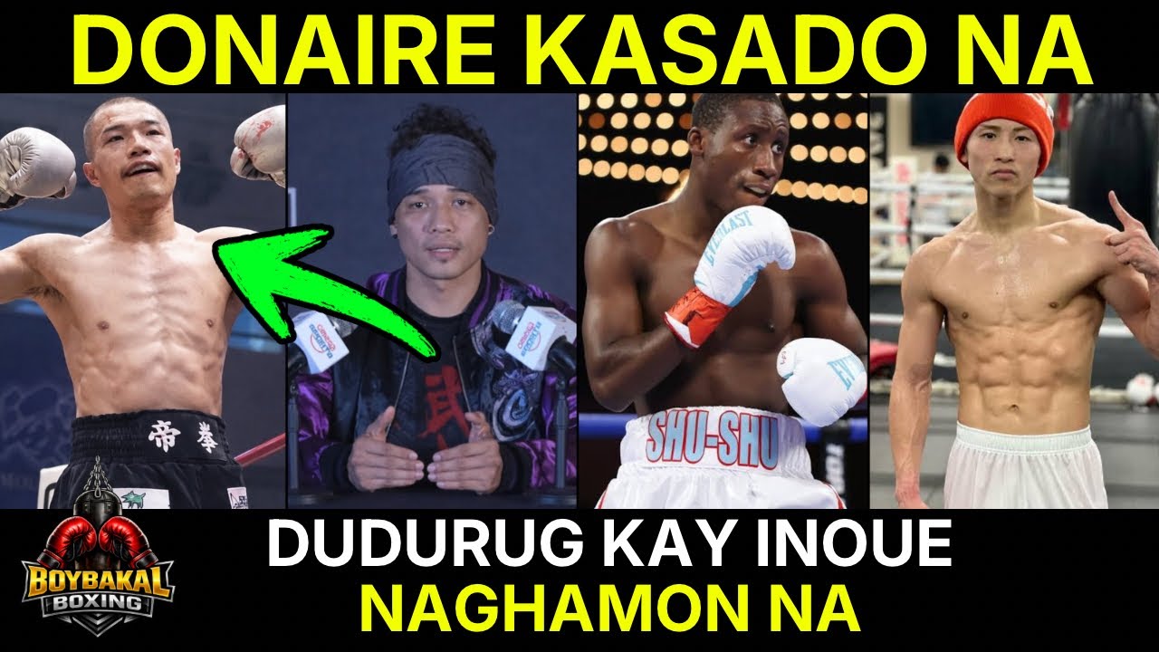 Donaire Official Na Laban Kay Masuda WBA Eliminator | Carrington HINAMON Si Inoue 