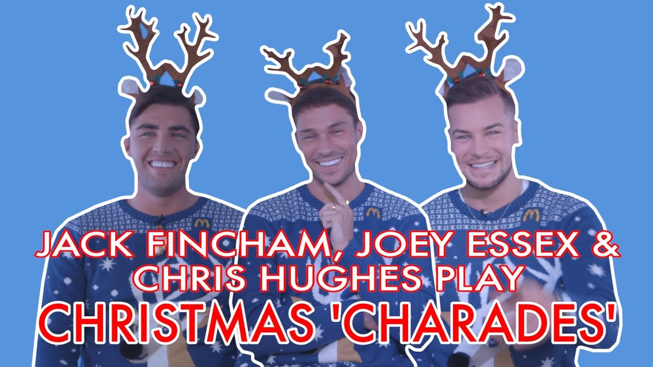 Jack Fincham, Joey Essex and Chris Hughes play our Christmas game!