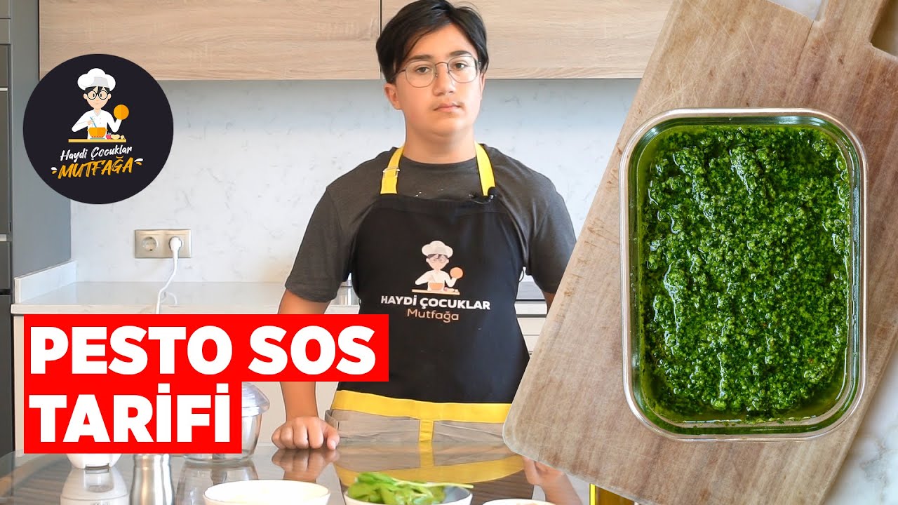 Evde Pesto Sos Nasıl Yapılır? (Gevendede Zeytinyağı İle Pesto Sos Tarifi)