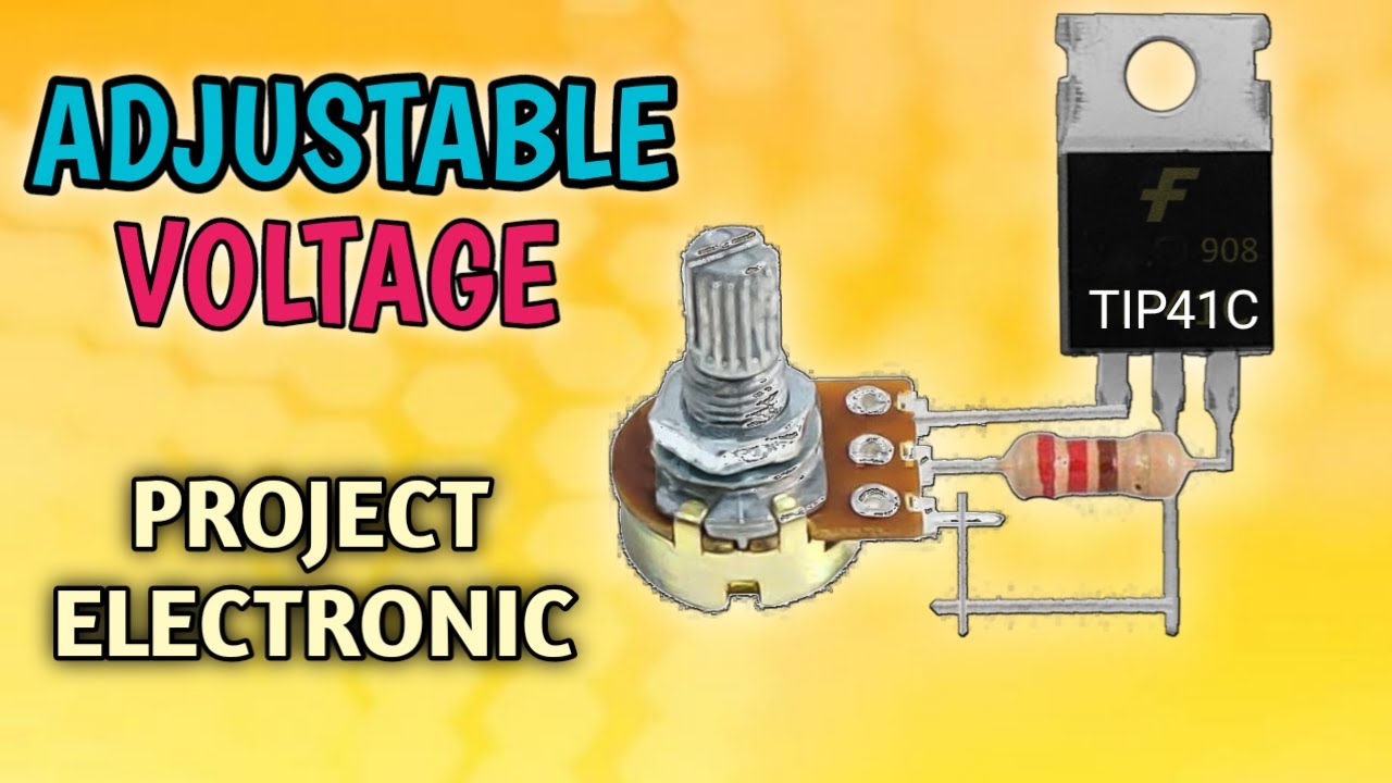 Regulator Variable Power Suply TIP 41