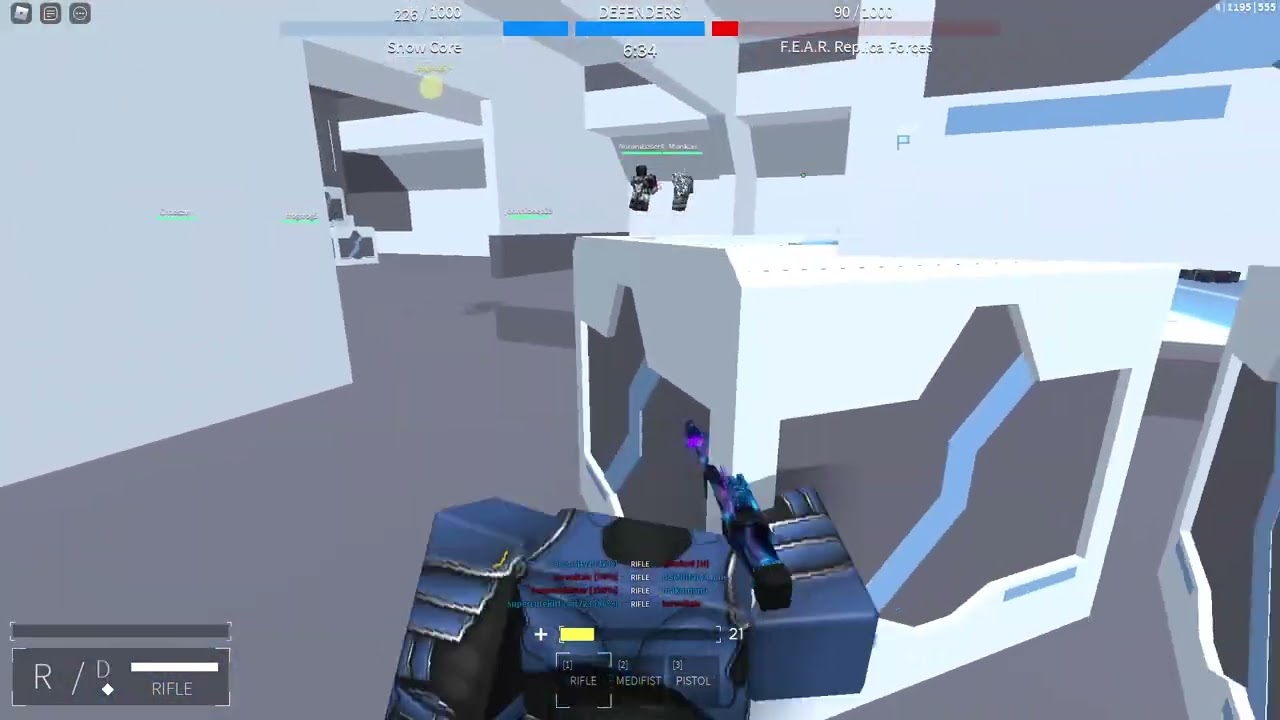 [Glacian Factory] Snow Core vs. FEAR RF (1)