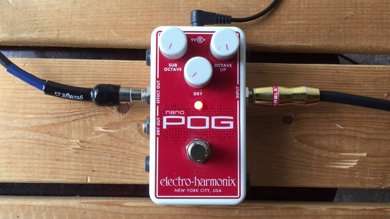 5 Minutes with the Electro-Harmonix Nano Pog - Pedal Demo