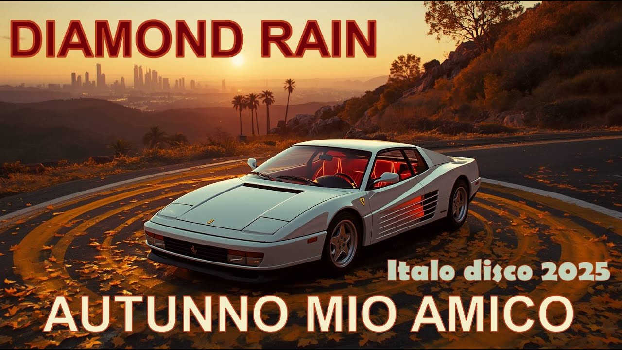 💎 DIAMOND RAIN - AUTUNNO MIO AMICO ( Italo disco 2025) | Official Music Video 💎